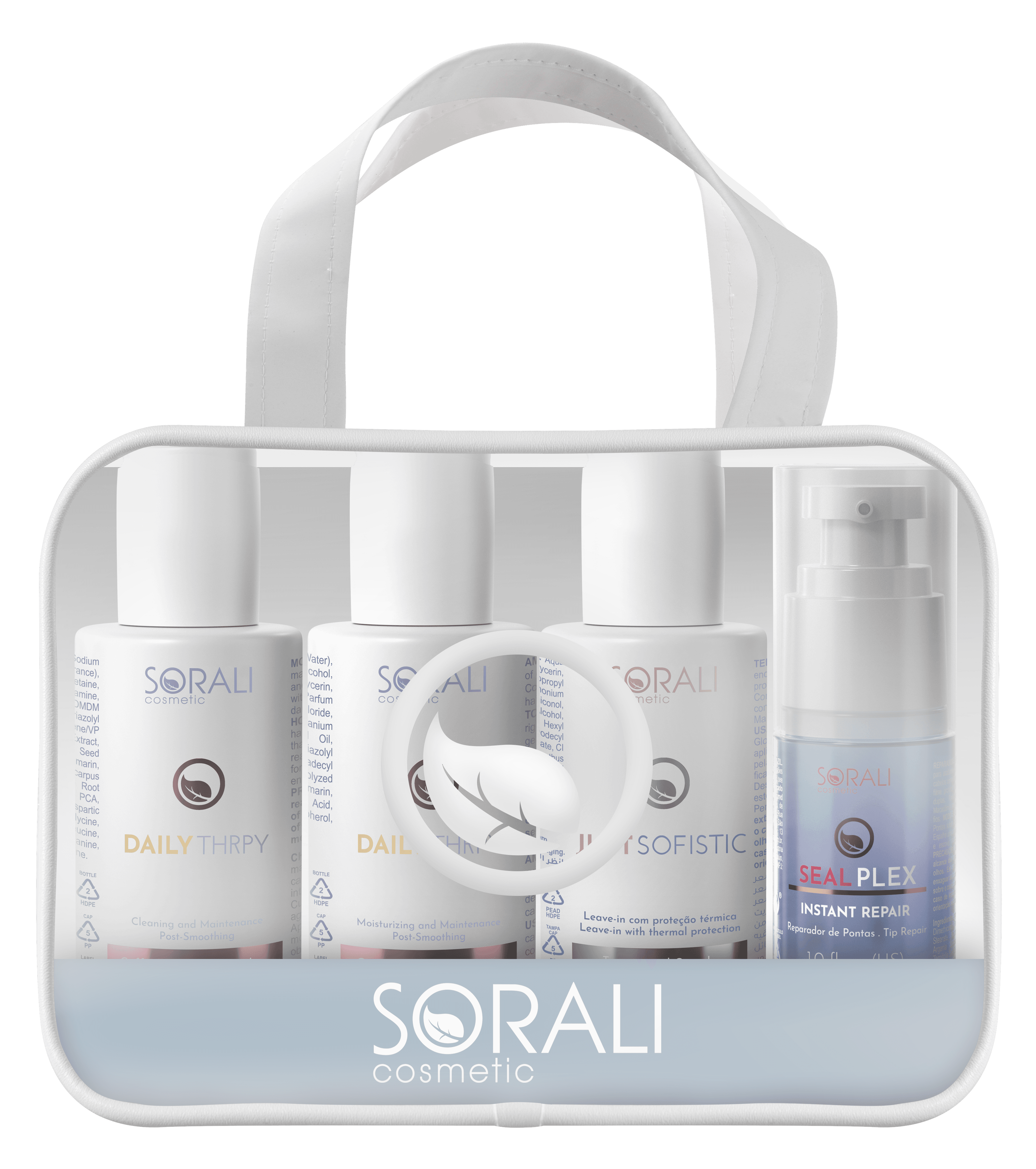 Travel Kit BAG Mini (Shampoo + Conditoner + Termic Gloss + Serum)